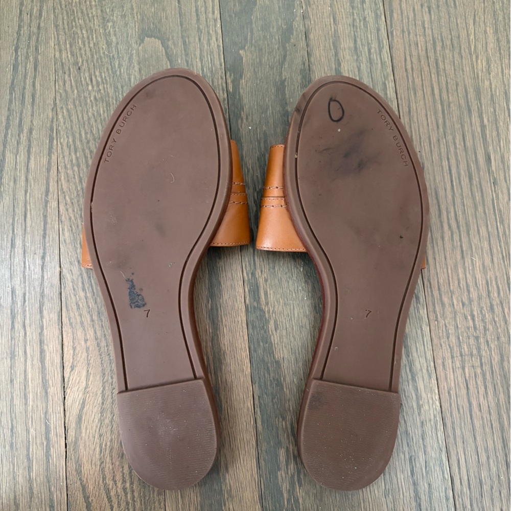 Tory Burch Everly Slides Size 7 - Picture 4 of 5